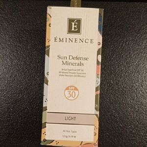 New In Box! Éminence Sun Defense Minerals SPF 30